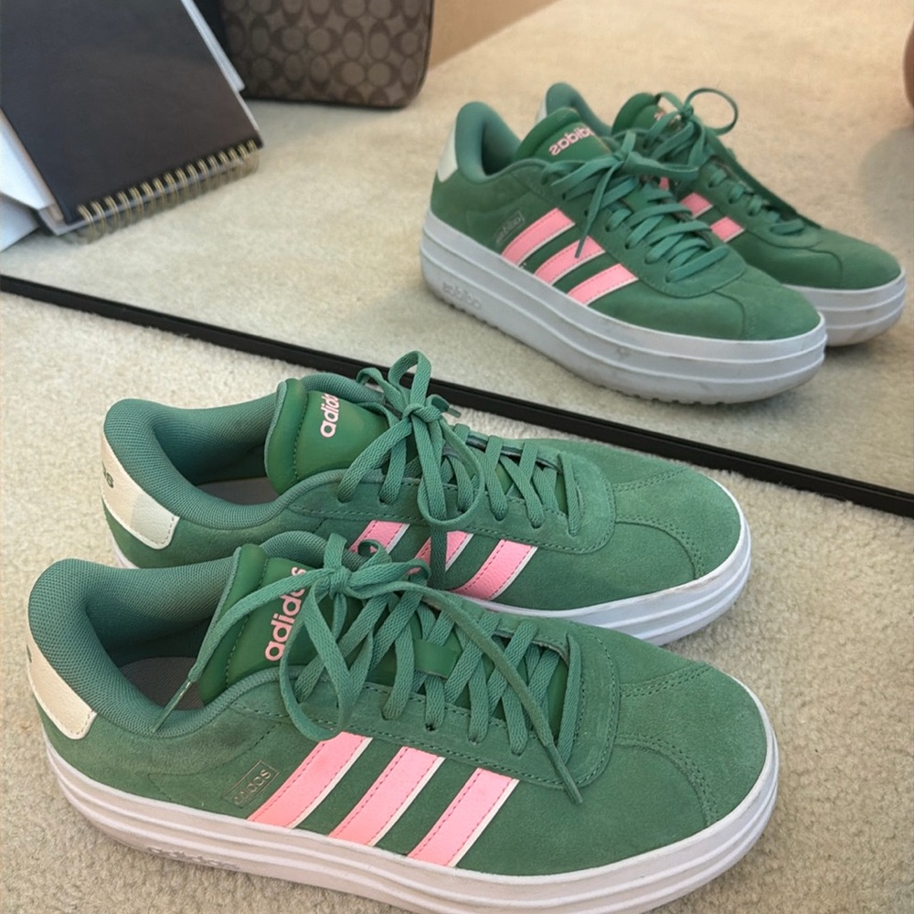 Adidas sneakers - women’s, size 8